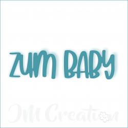 Zum Baby - Stanzschablone